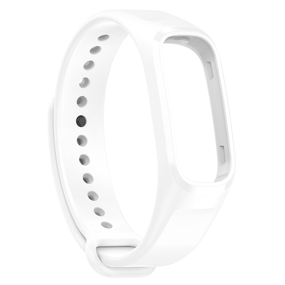 Watch Strap Fashionable Soft Wristband Adjustable Replacement Watchband Compatible For Oppo Band Bracelet Accessories White