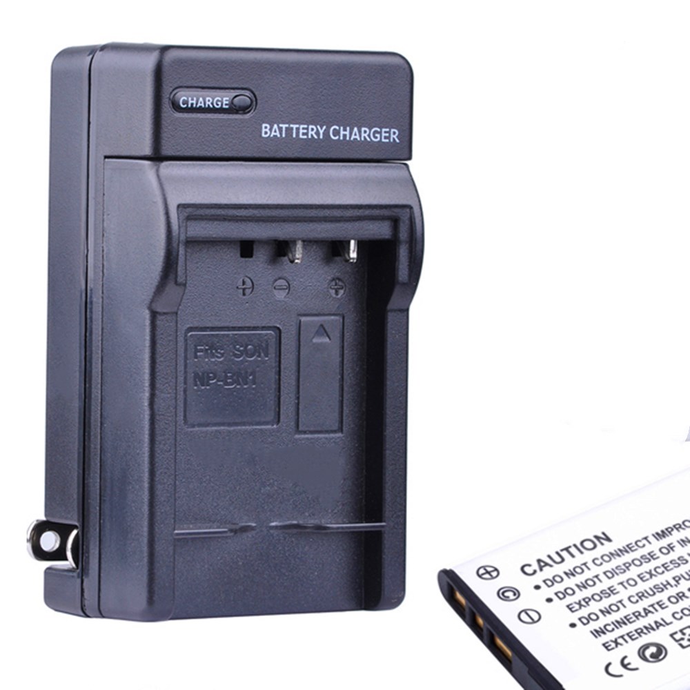Camera Charger Single Charge Electrical Appliance For Sony Np-bn1 American Plug Charging Appliance black
