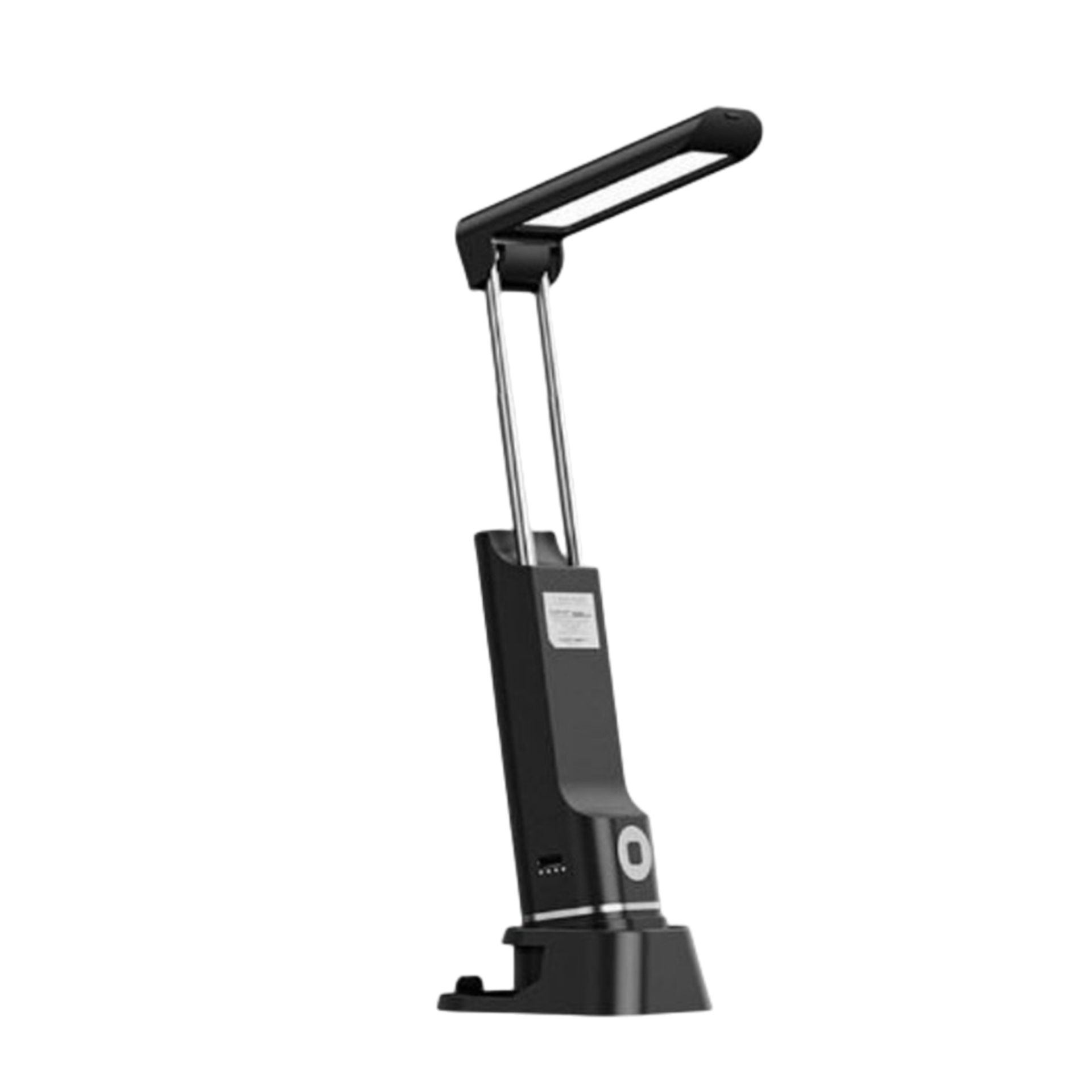 Led Desk Lamp 3 Levels Adjustable Brightness Eye Protection Usb Charging Reading Lamp Night Lights Black (2600mAh)