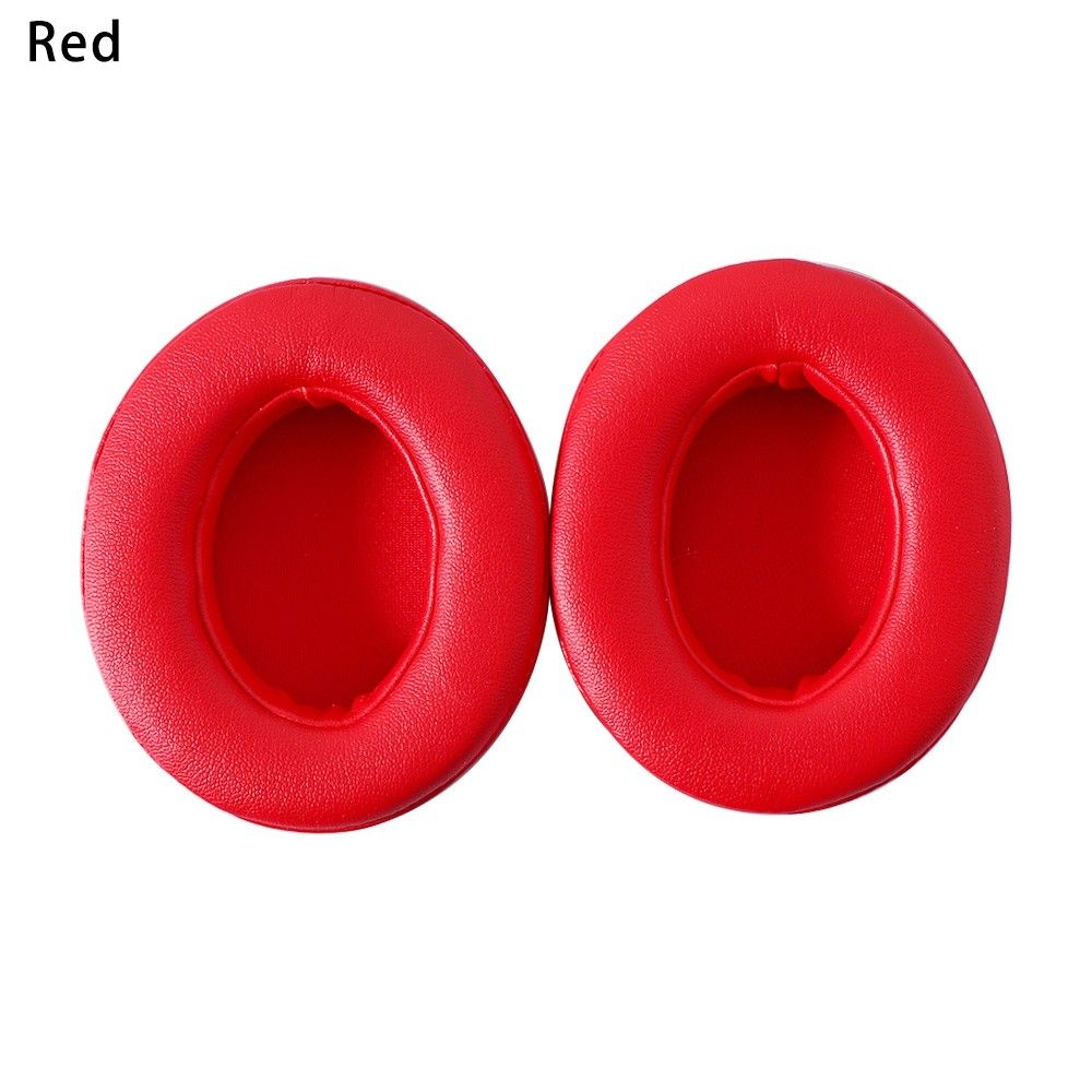 1 Pair Replacement Ear Pads Foam Cushion for Beats Studio 2.0 Wireless Headset red