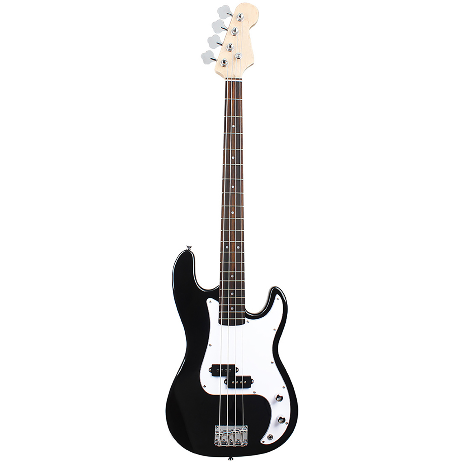 4 String Electric Bass Guitar Full Size With Connecting Line Fingerboard Wrench Instrument Wrench