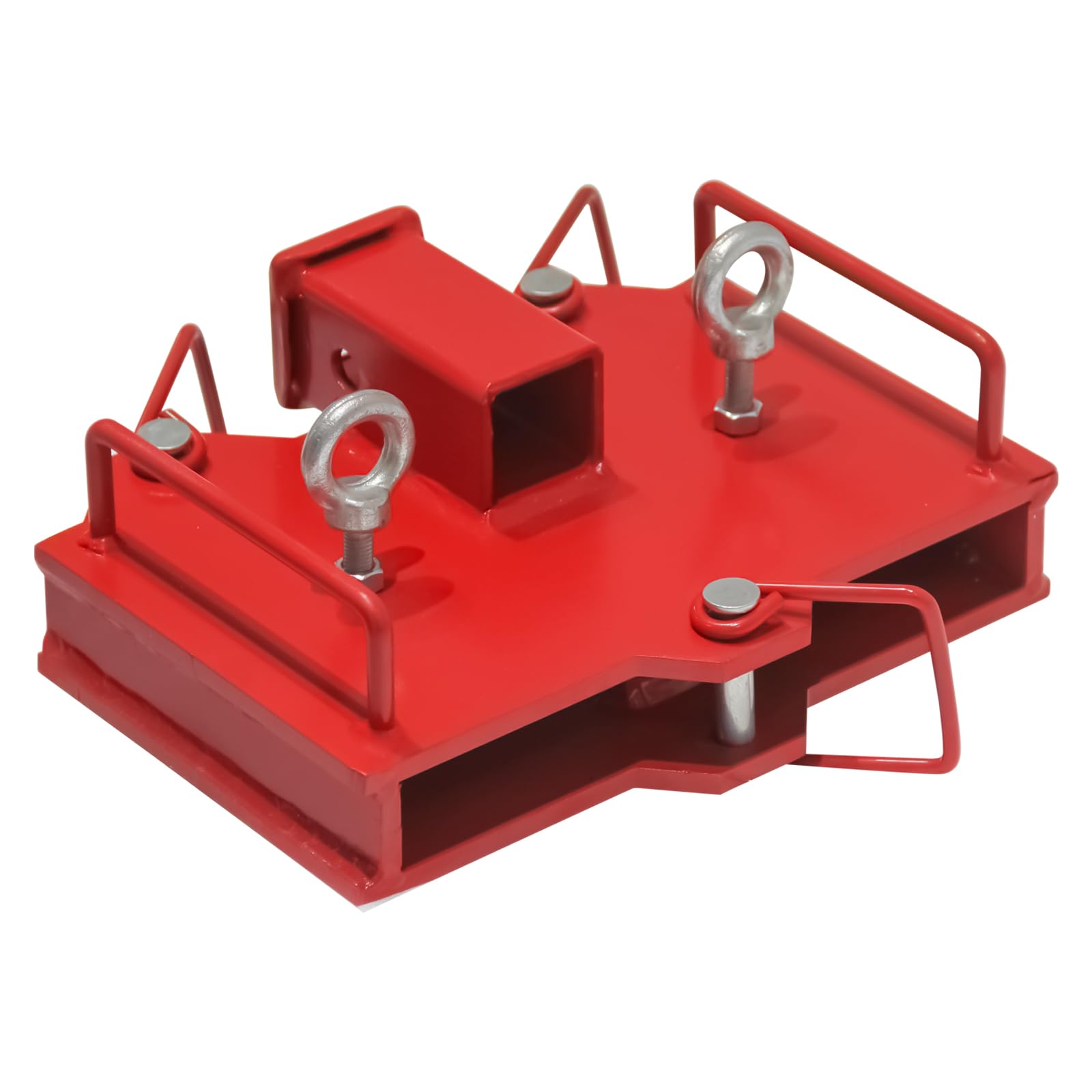 US GARVEE Trailer Receiver Hitch for Forklift Use with Pallet Forks Fits Standard 2-Inch Receiver