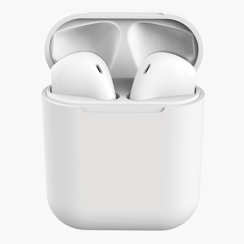 TWS Bluetooth Earphone 5.0 Wireless Headphones Sport Earbuds Headset with Mic for iPhone Xiaomi  white