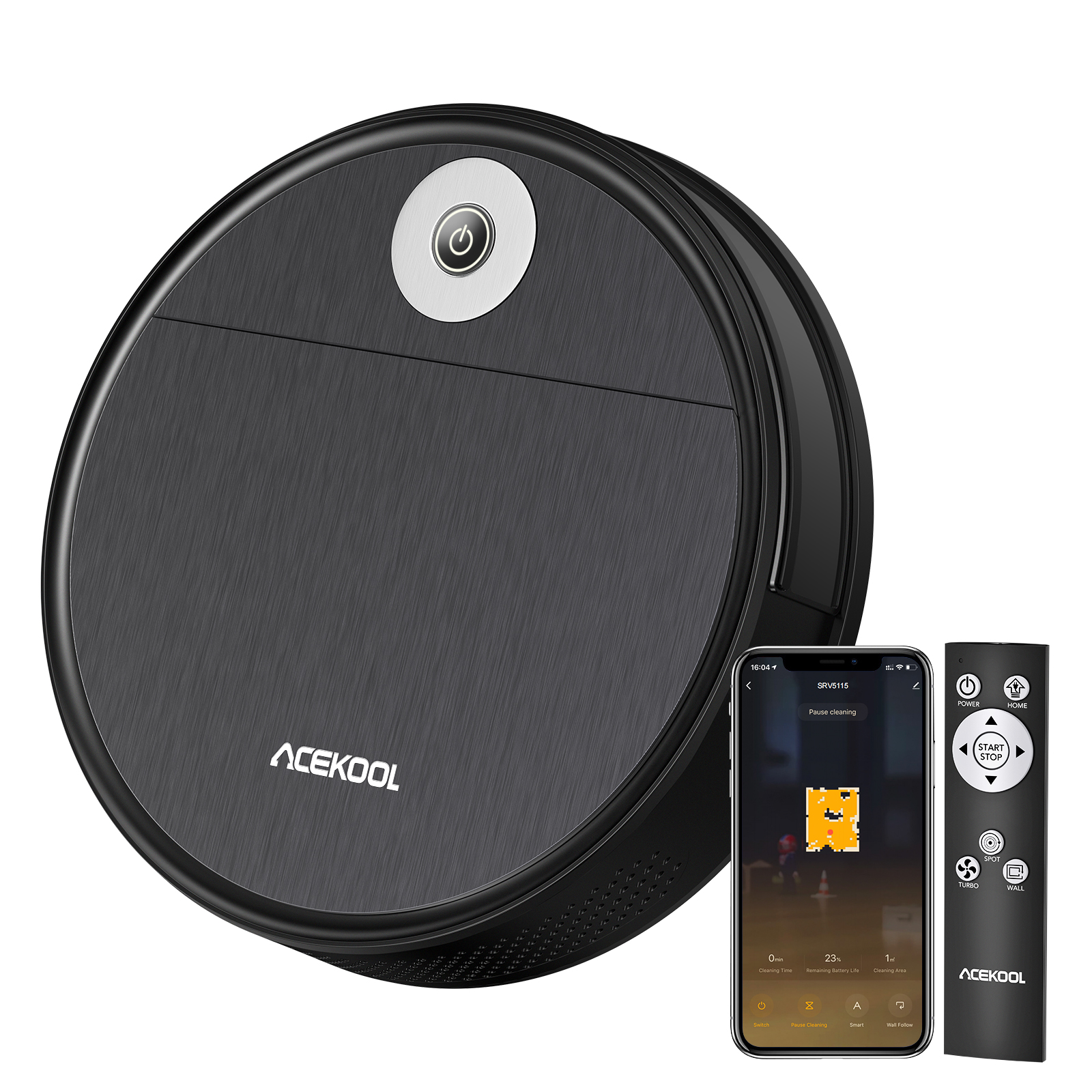 [US Direct] ACEKOOL Automatic Robot Vacuum Smart Strong Suction Cleaner