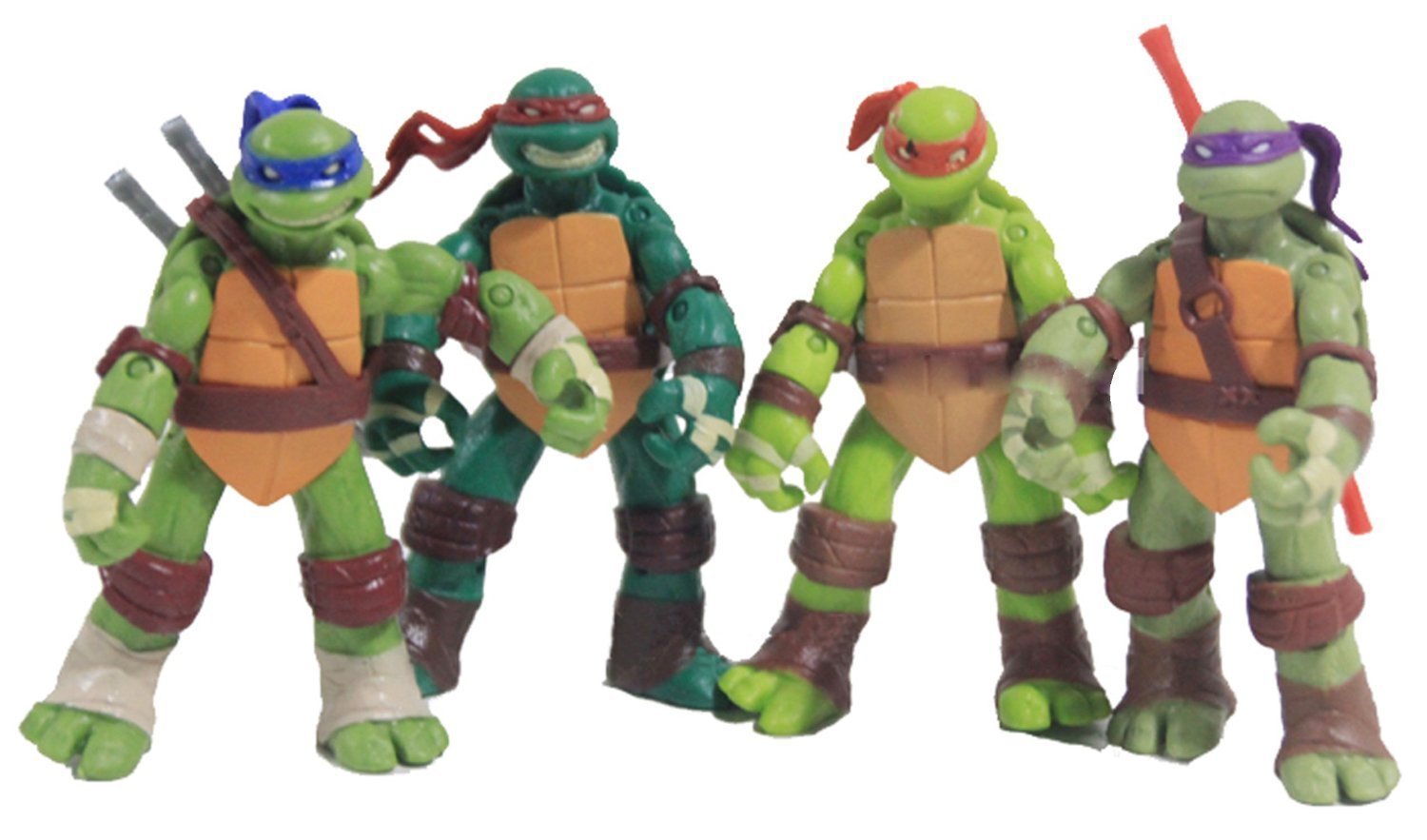 [US Direct] NuoYa001 TMNT Teenage Mutant Ninja Turtles Classic Collection 12cm Figure 4pcs Set