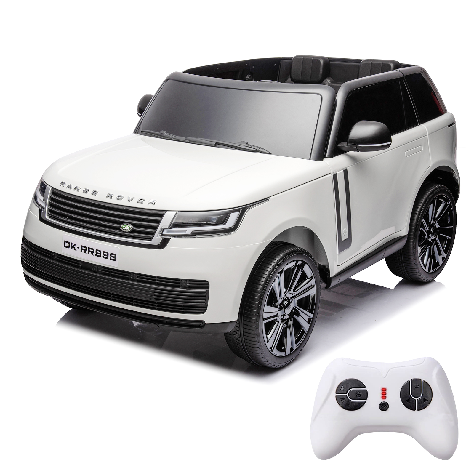 US GARVEE 24V Land Rover Ride-On Car: 2-Seater, MP3, 3 Speeds, Remote Control, LED, 4-Wheel Suspension, 52
