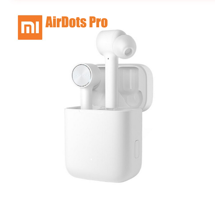 Original Xiaomi Airdots Pro TWS Wireless IPX4 Waterproof Bluetooth Headset Earphone with Mic Stereo white