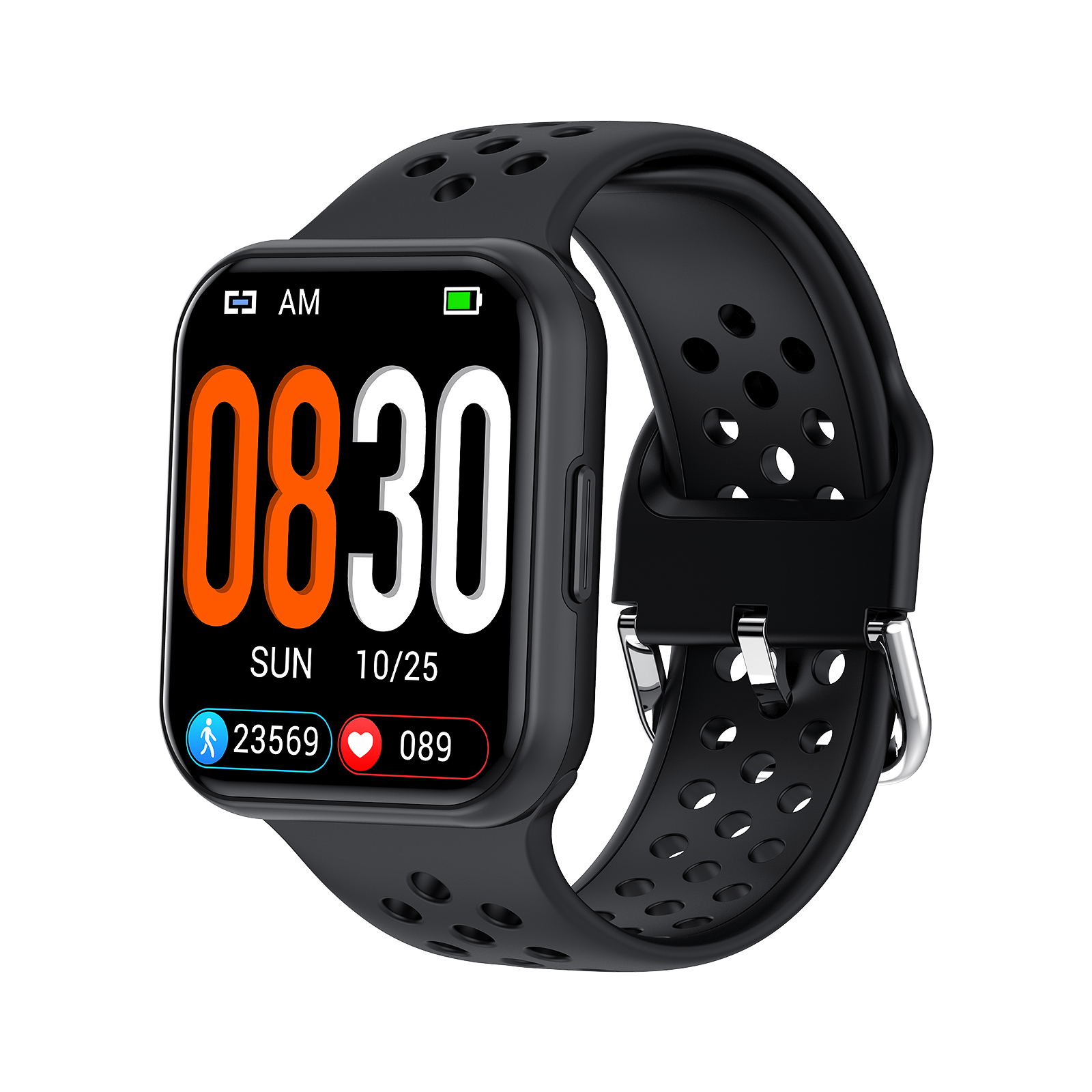 S226 Smart Watch Bluetooth Call Heart Rate Blood Pressure Monitoring Sports Fitness Smart Watch Black