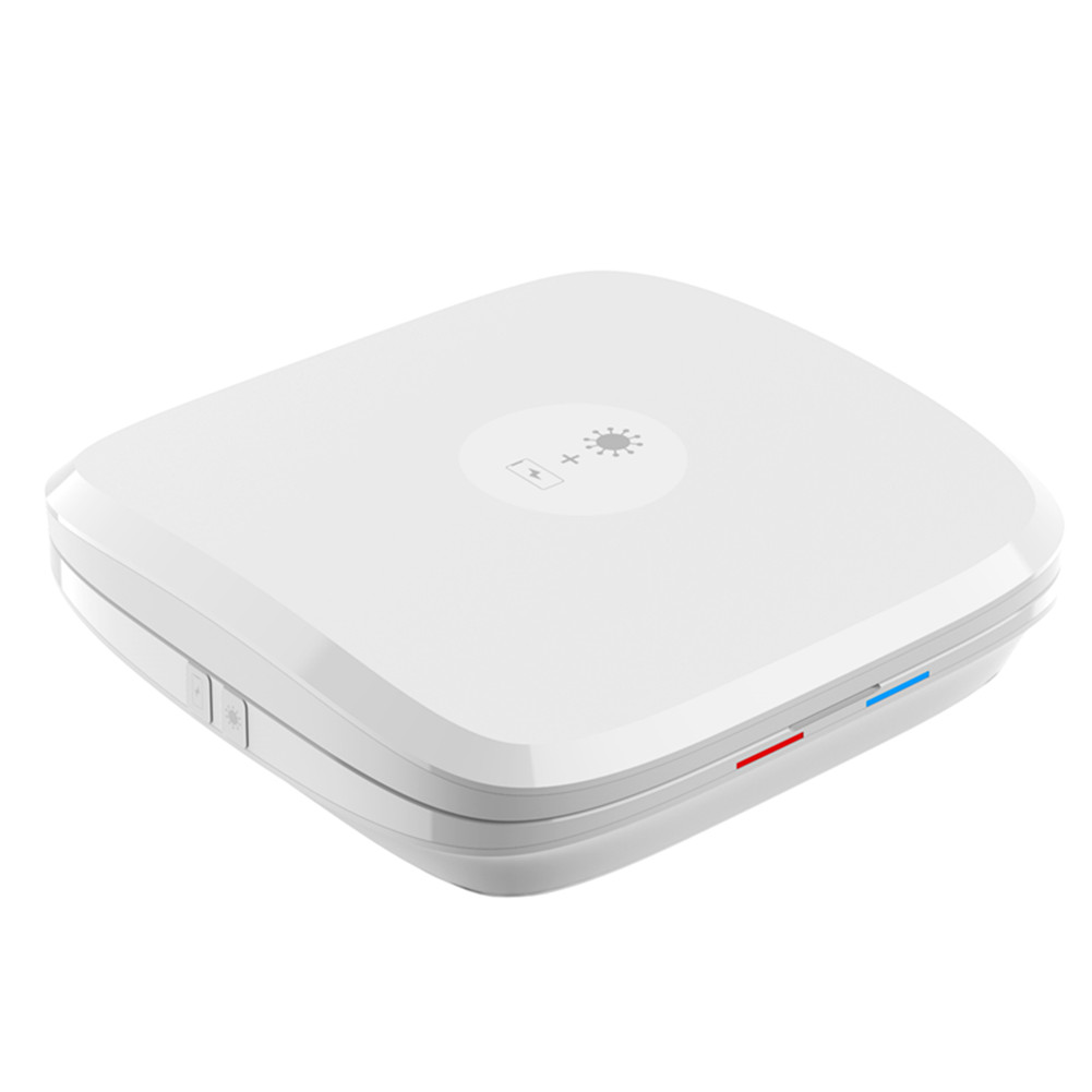 4 in 1 Charging Case Multi-function UV Wireless Large Capacity Can Hold Phone white