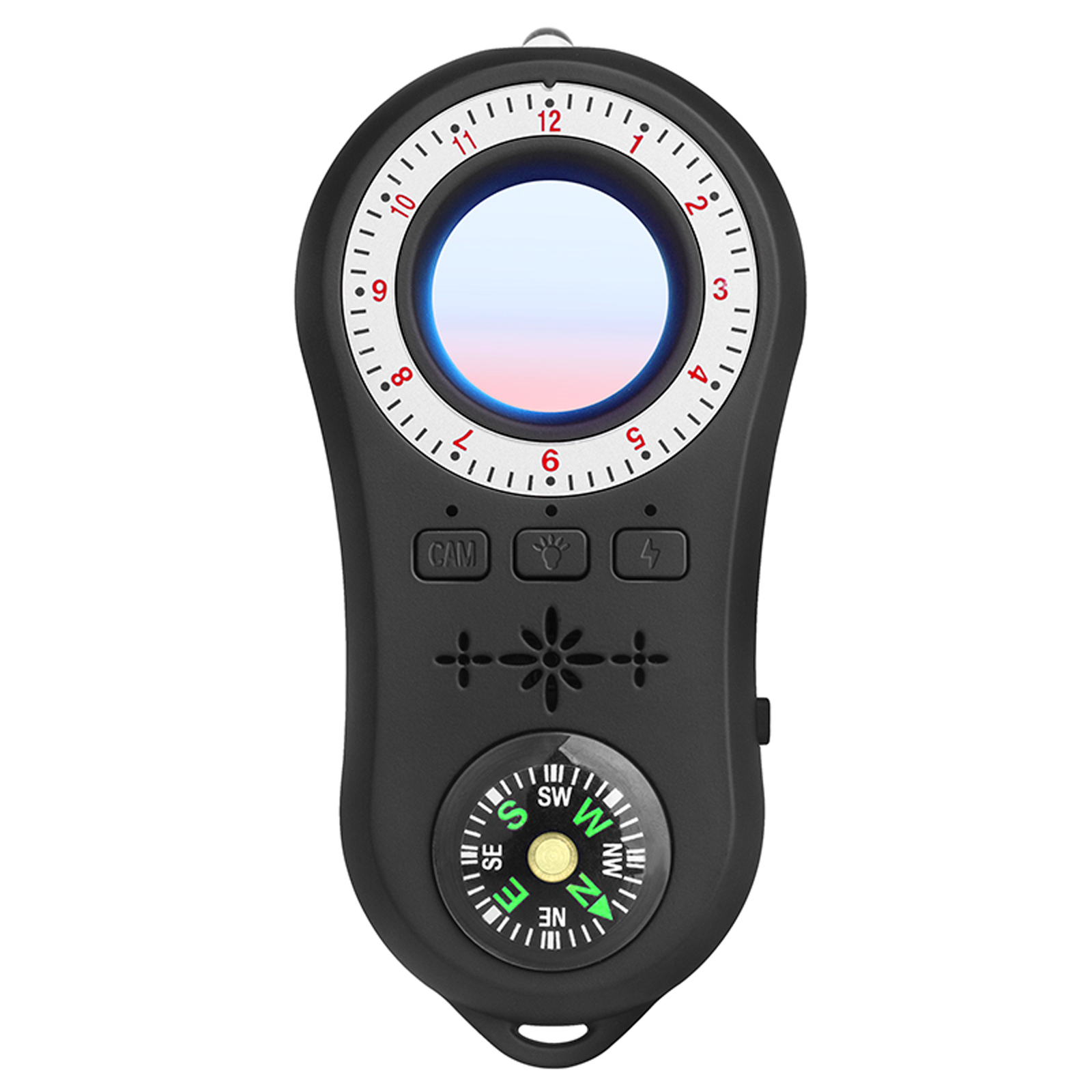 Infrared Detector Anti-sneak Anti-eavesdropping Multi-functional Vibration Alarm Compass Detector