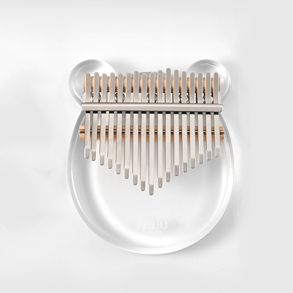 Wholesale Nalu Nk Be Crystal Bear 17 Key Kalimba Acrylic Thumb Piano Mbira Transparent Keyboard Instrument From China