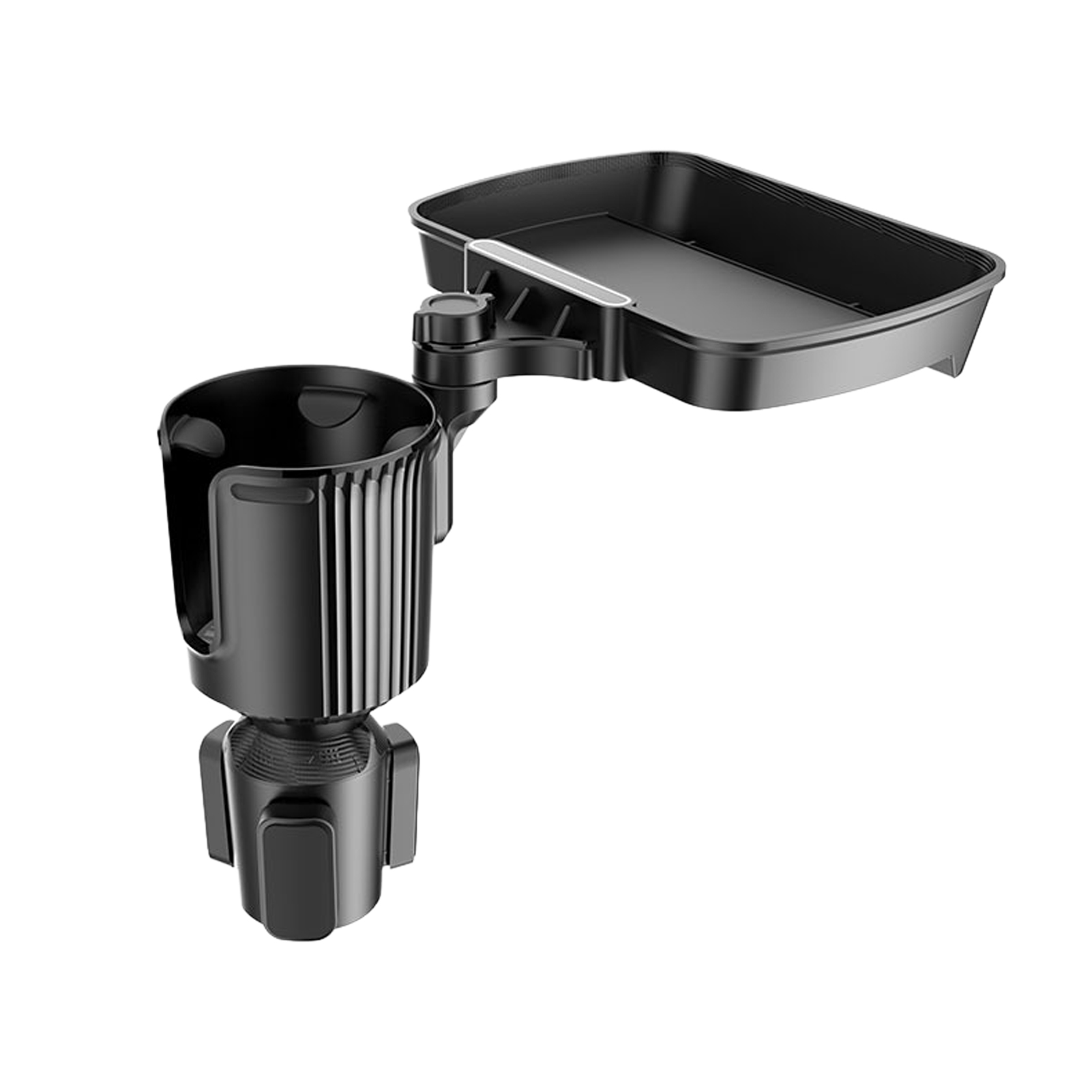 Car Food Holder Tray 360° Rotation Drink Holder Bracket Swivel Organizer For Car Travel Accessories Gadgets black