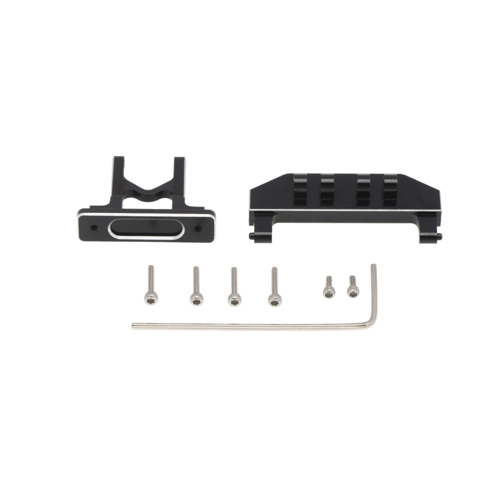 1/24 RC Rear Body Shell Mount Support for Axial SCX24 90081 Model Car Trucks DIY Upgrade Parts black