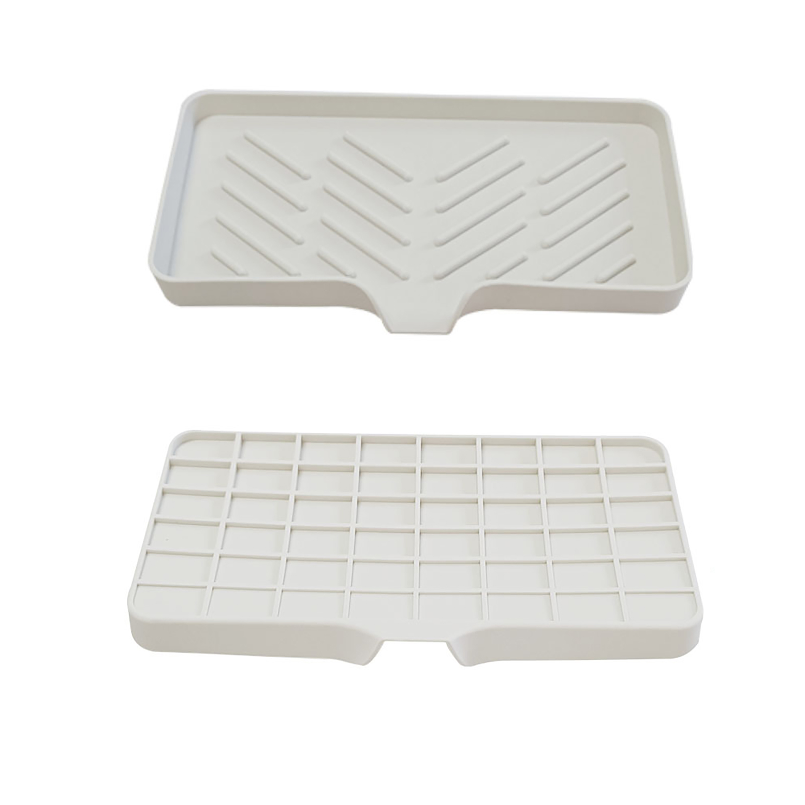 Silicone Bathroom Soap Dish Perforation-free Soap Box Drain Tray Multifunctional Tray