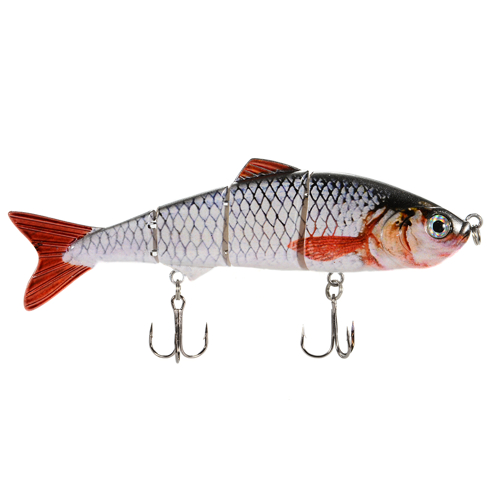 Wholesale [EU Direct] Fishing Lure 4 Sections Swimbait Bait Tackle 1