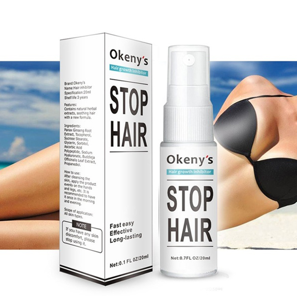 Permanent Hair Inhibitor Repair Nourish Smooth Private Parts Hair Removal Spray