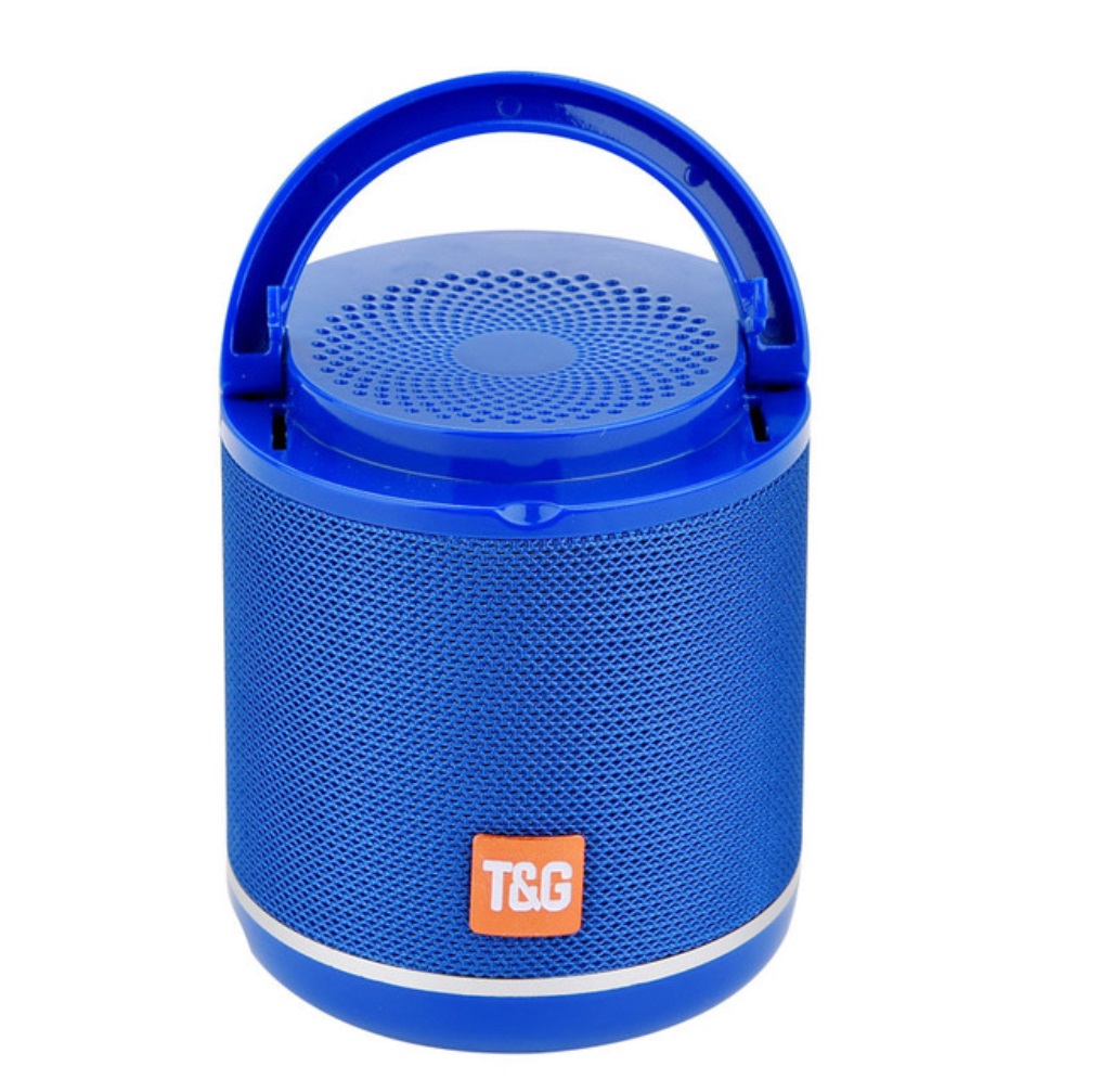 TG518 Bluetooth Speaker Phone Holder TWS Series FM Card Subwoofer Wireless Outdoor Portable Bluetooth Small Speaker blue