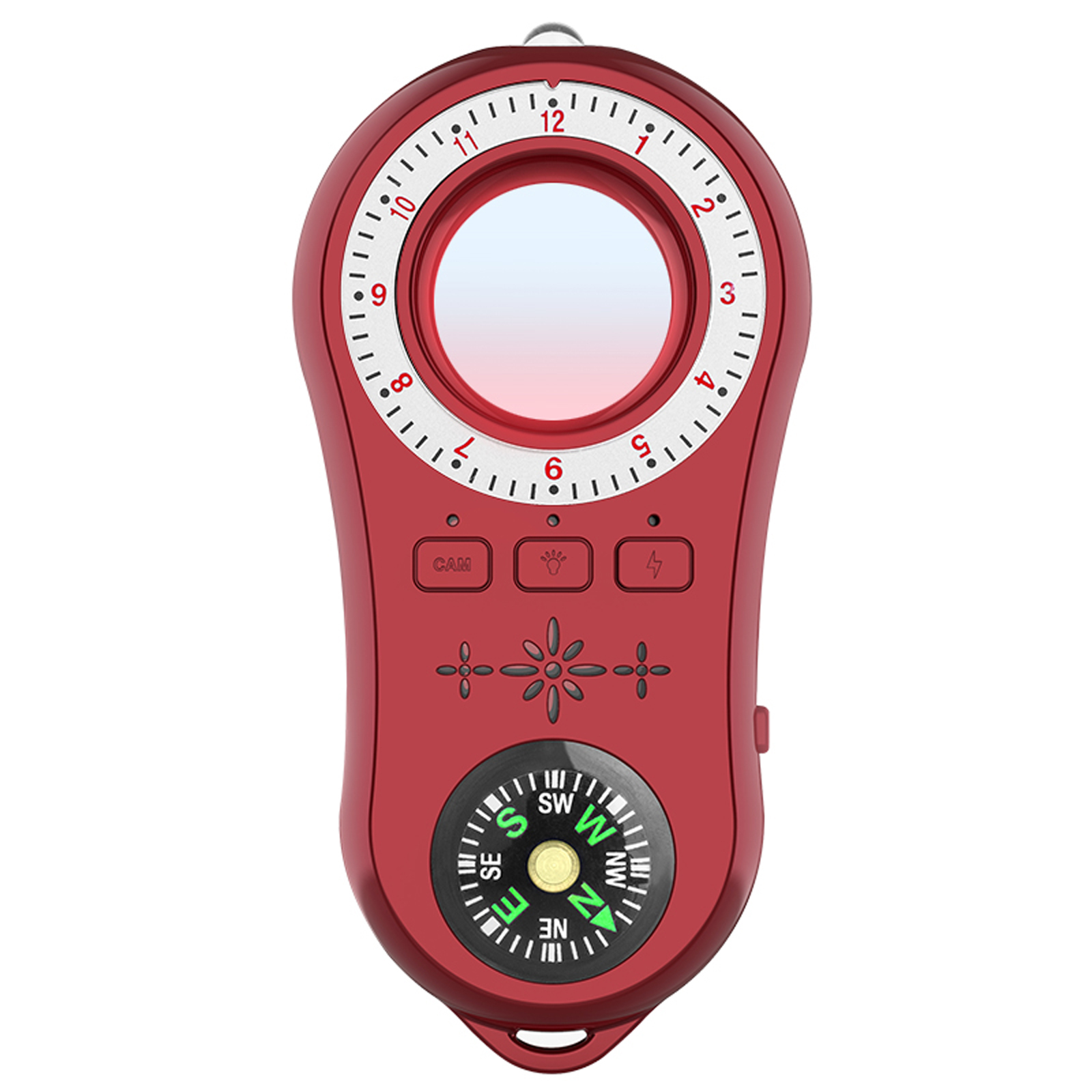 Infrared Detector Anti-sneak Anti-eavesdropping Multi-functional Vibration Alarm Compass Detector