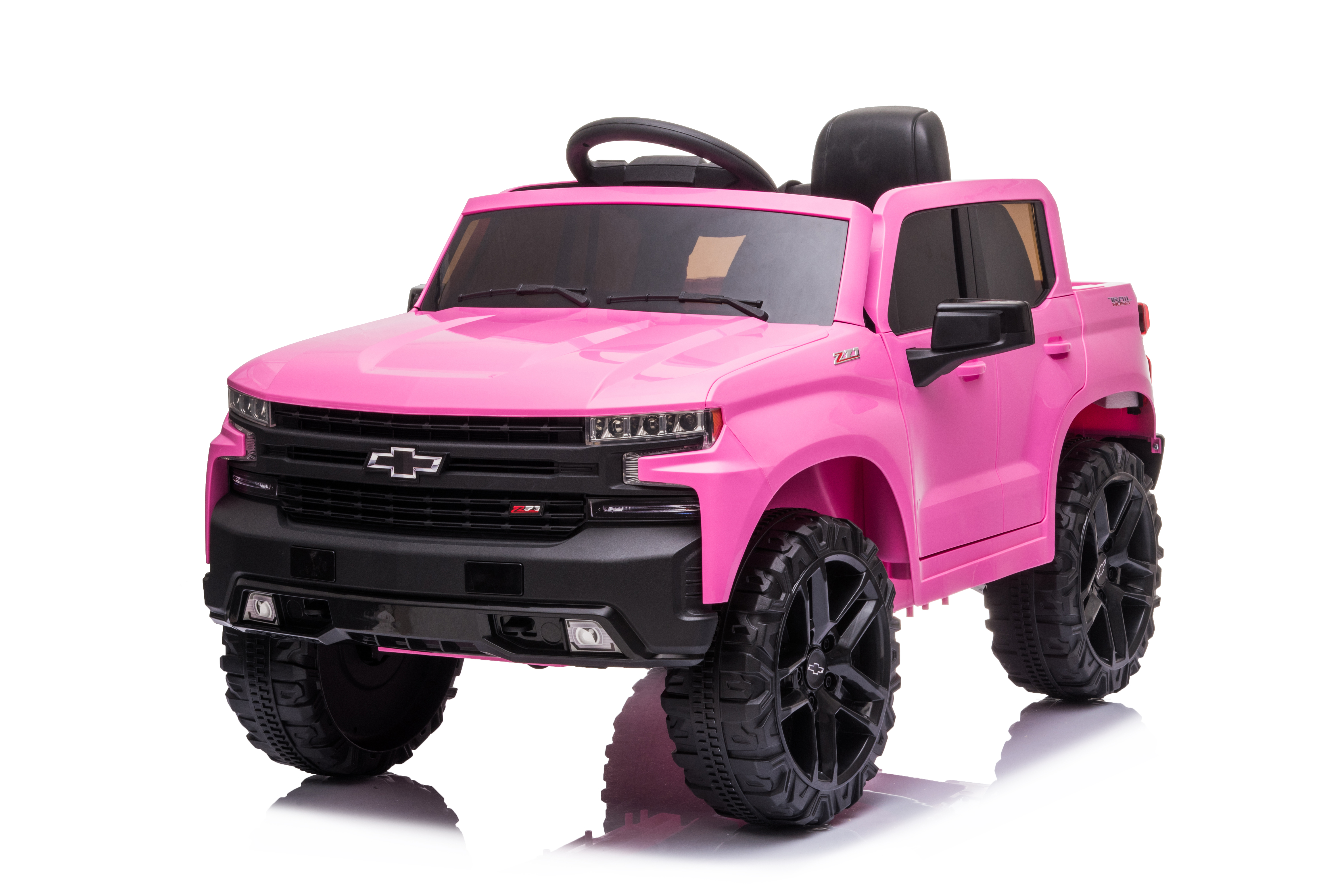 [US Direct] RCTOWN 12V Battery Powered Ride on Car Electric Vehicles - Pink