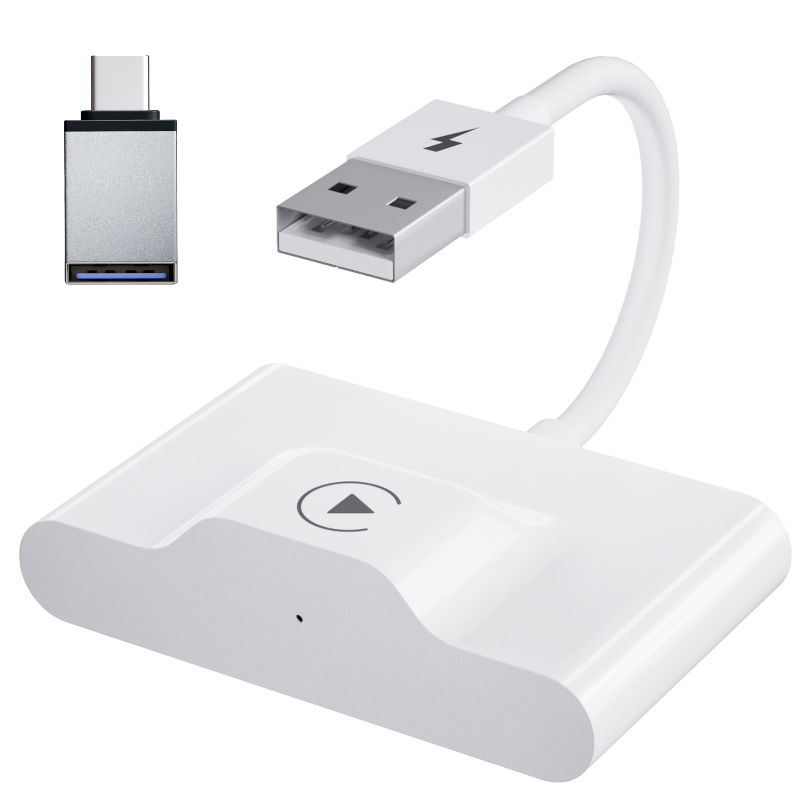 Wireless Carplay Adapter for iPhone Car Plug Play 5ghz Wifi Bluetooth Usb