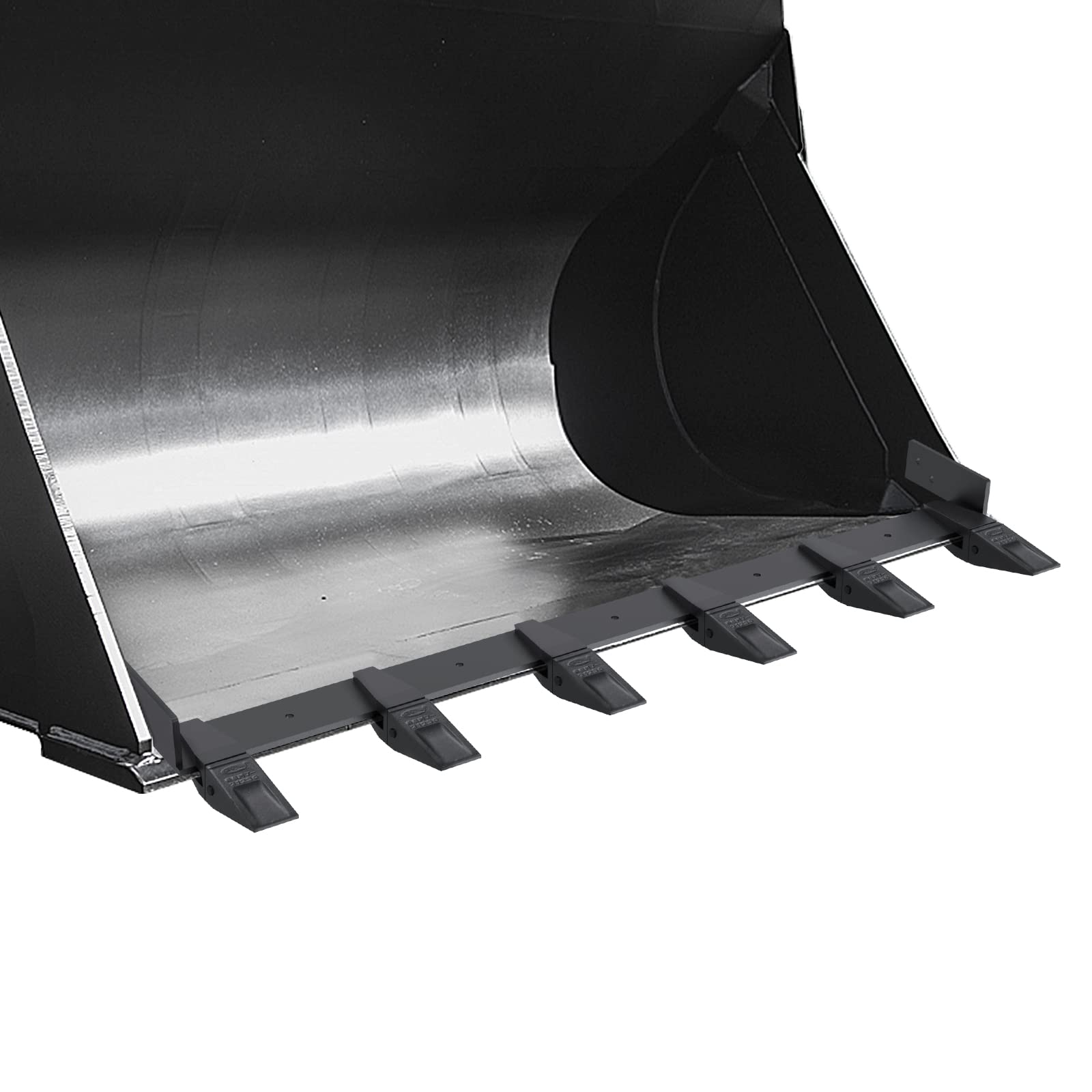 US GARVEE 60 Inch Bucket Clamp On Debris Forks Heavy Duty Clamp On Pallet Fork 4000 lbs Capacity Bucket Forks