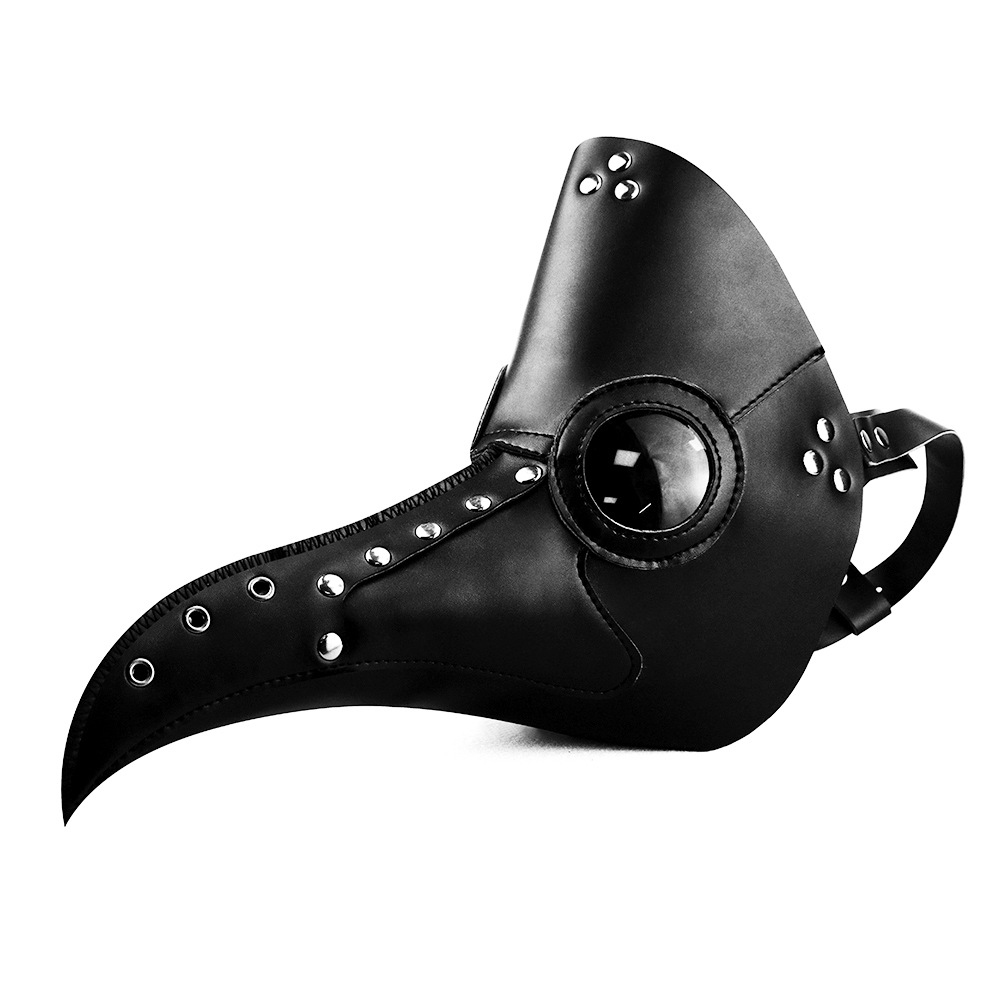 Plague Bird Mouth Doctor Mask Cosplay Prop for Halloween Steampunk Party