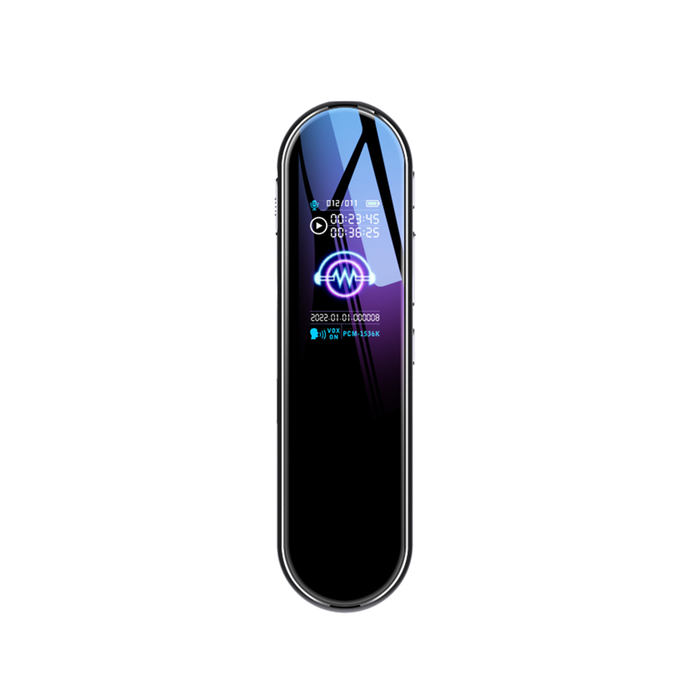 Q53 Digital Voice Recorder With Playback USB Charge MP3 Player Password Function Color Screen Metal Housing Audio Recorder