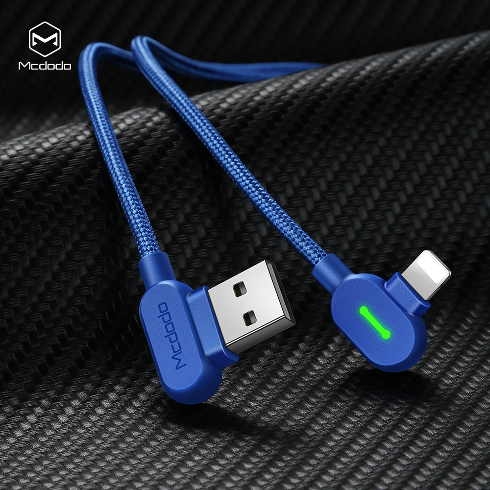 Mcdodo Buttom Series 8 Pin Charging Game Cable blue_CA-4671-1.2m