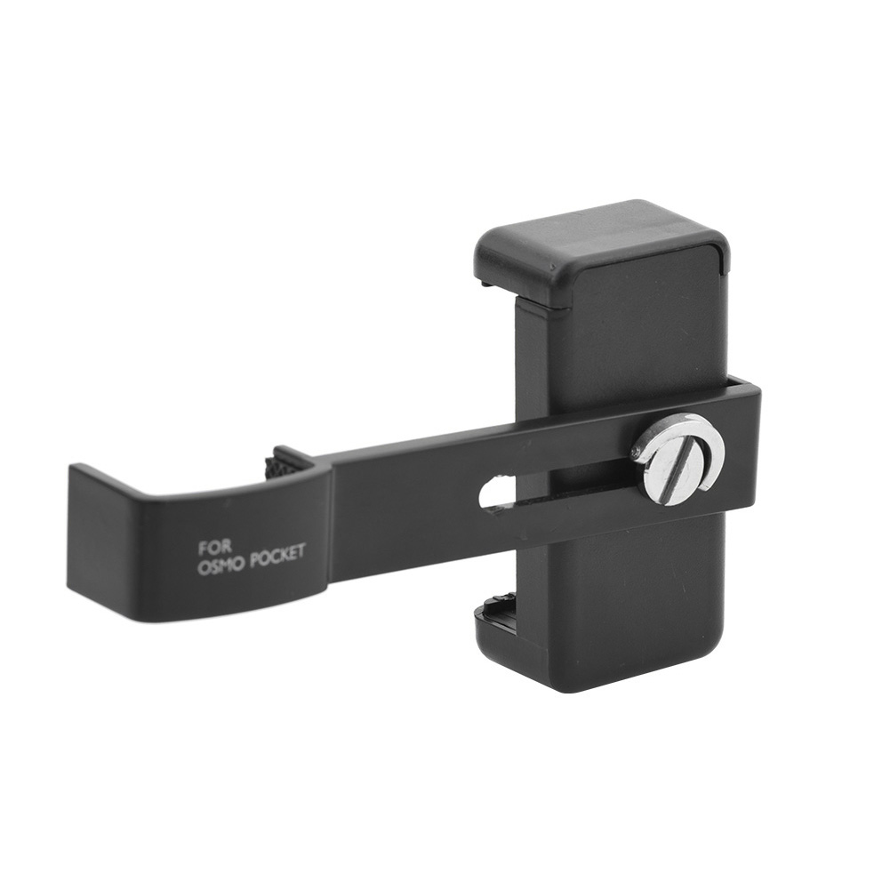 ID For DJI OSMO Pocket Camera Smartphone Holder Stand Mount Mobile Phone Holder black