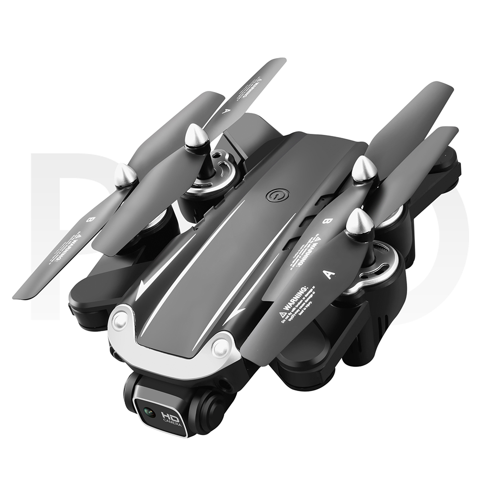 S5 Drone 4k Hd Dual Camera Wifi Fpv Intelligent Obstacle Avoidance Professional Dron Remote  Control  Quadcopter Helicopters Toy For Boys Black 2 Battery