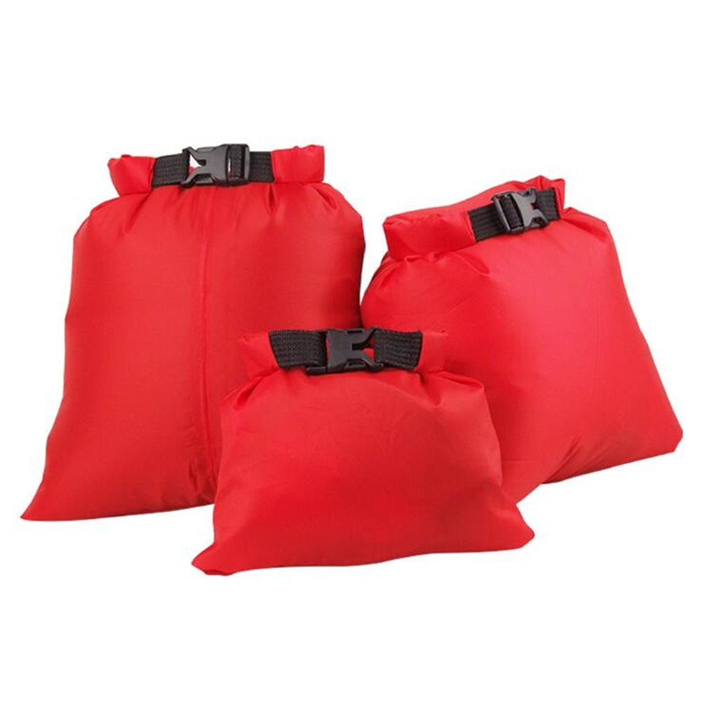 Wholesale 3pcs/set Coated Waterproof Dry Bag Storage Pouch Rafting