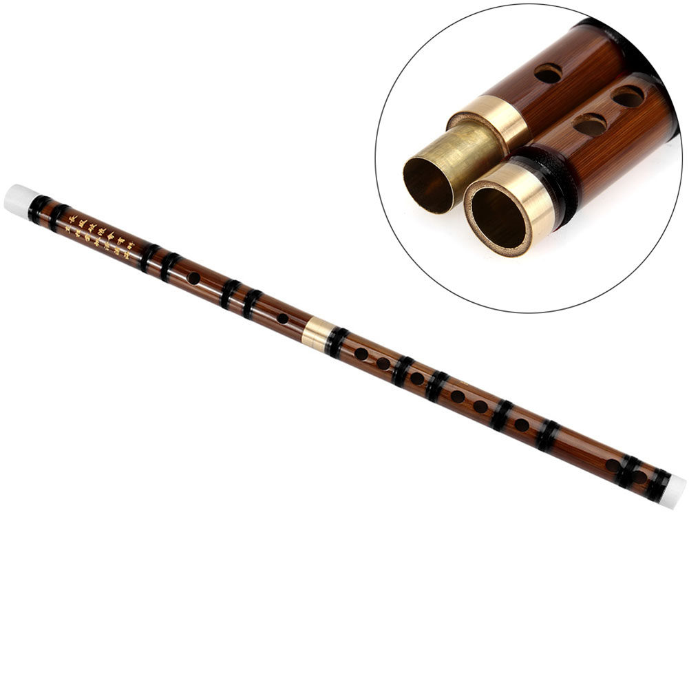 Chinese Traditional Musical Instrument Handmade Bamboo Flute D/E/F/G Tone G tone