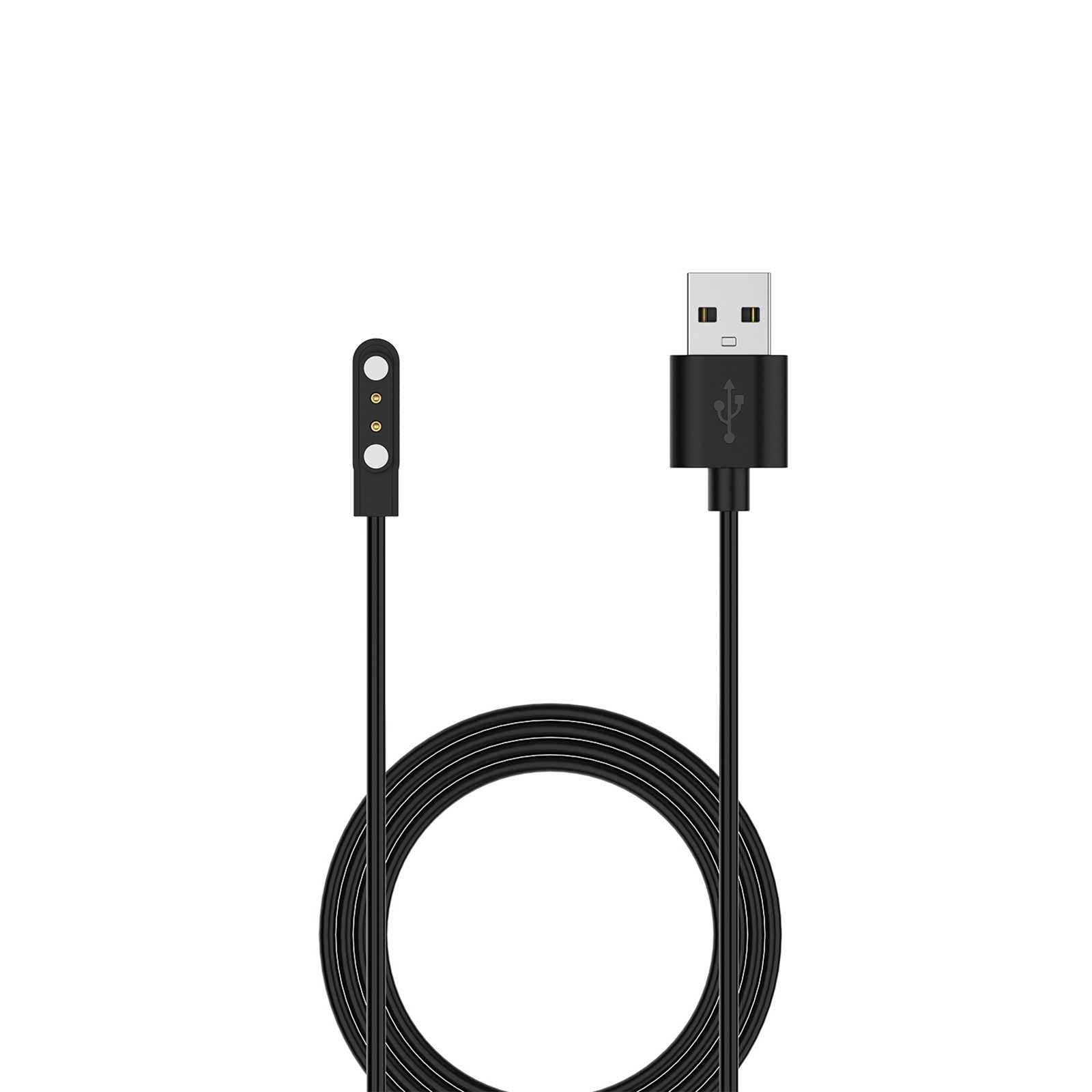 Charger Cradle Power Adapter Fast Charging Cable Compatible For Realme Techlife Watch Dizo Watch2 Oppo black