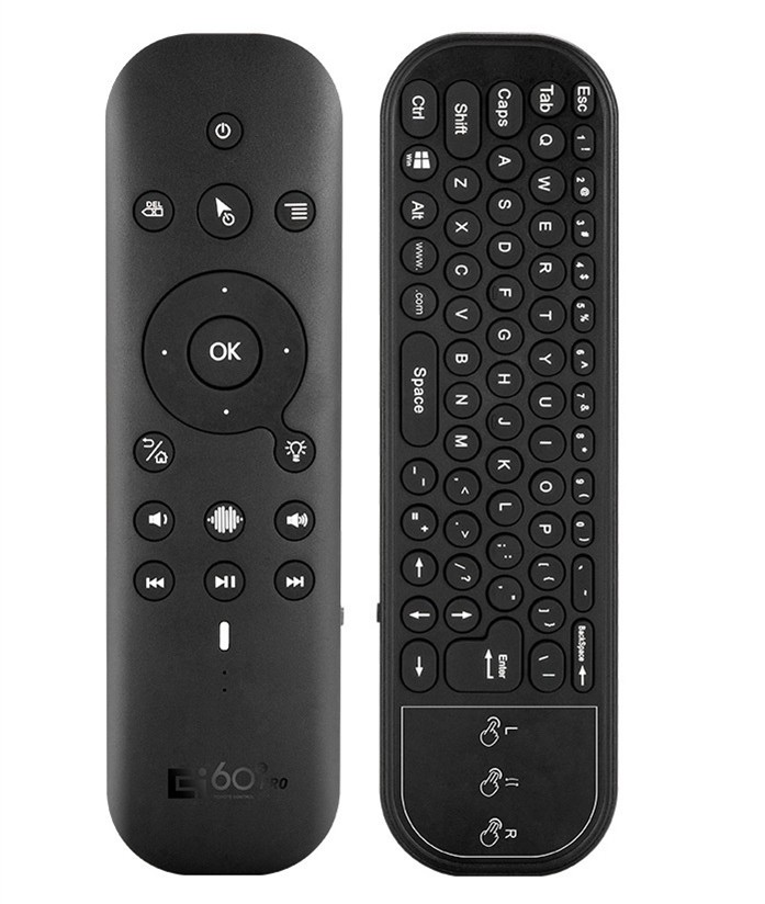 G60s Pro Remote Control with Mini Keyboard 2.4g Bluetooth 5.0 Voice Backlight