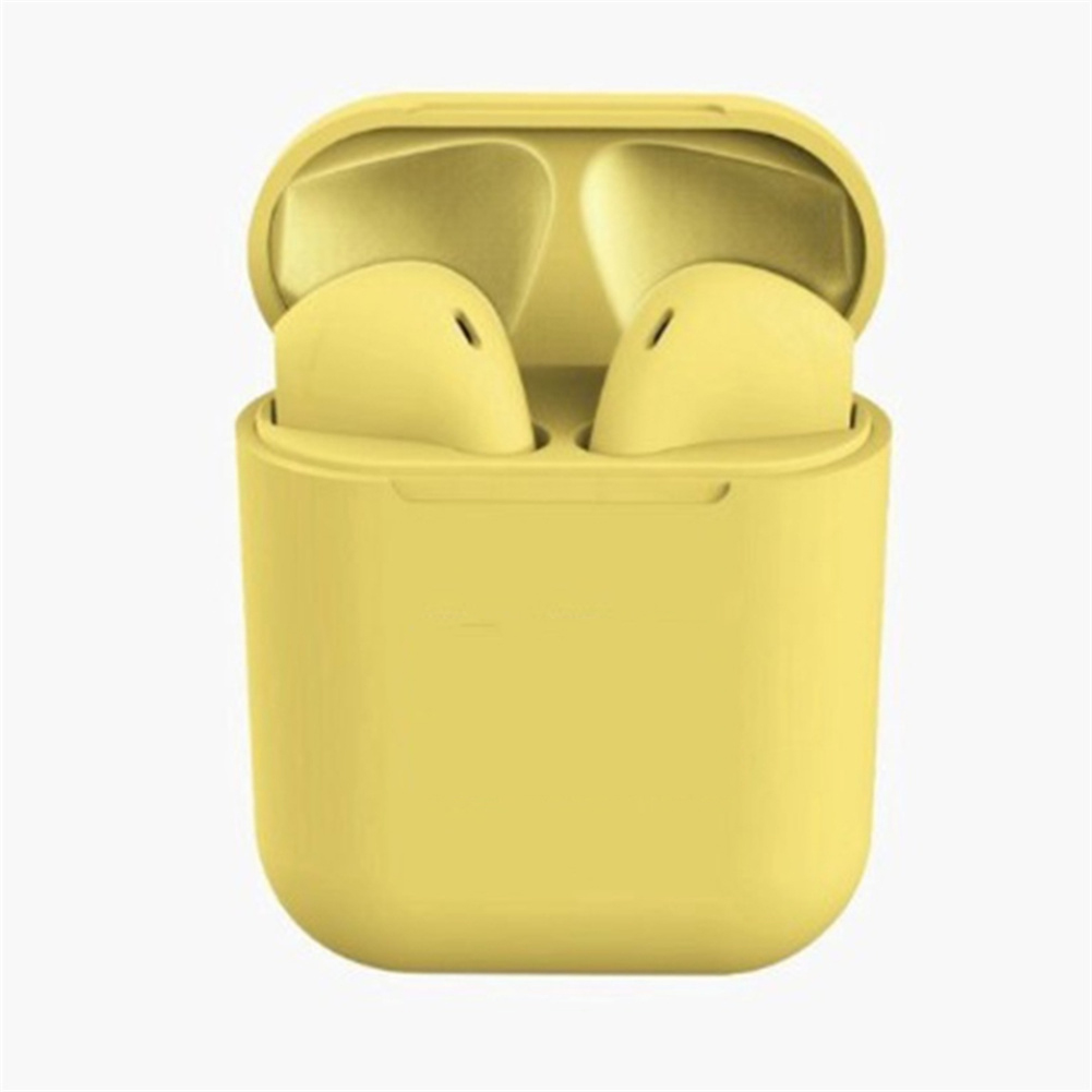 High-definition Noise Reduction Bluetooth-compatible  Earphones Large-capacity Battery Wireless Headset For Listening To Music Learning Sports yellow