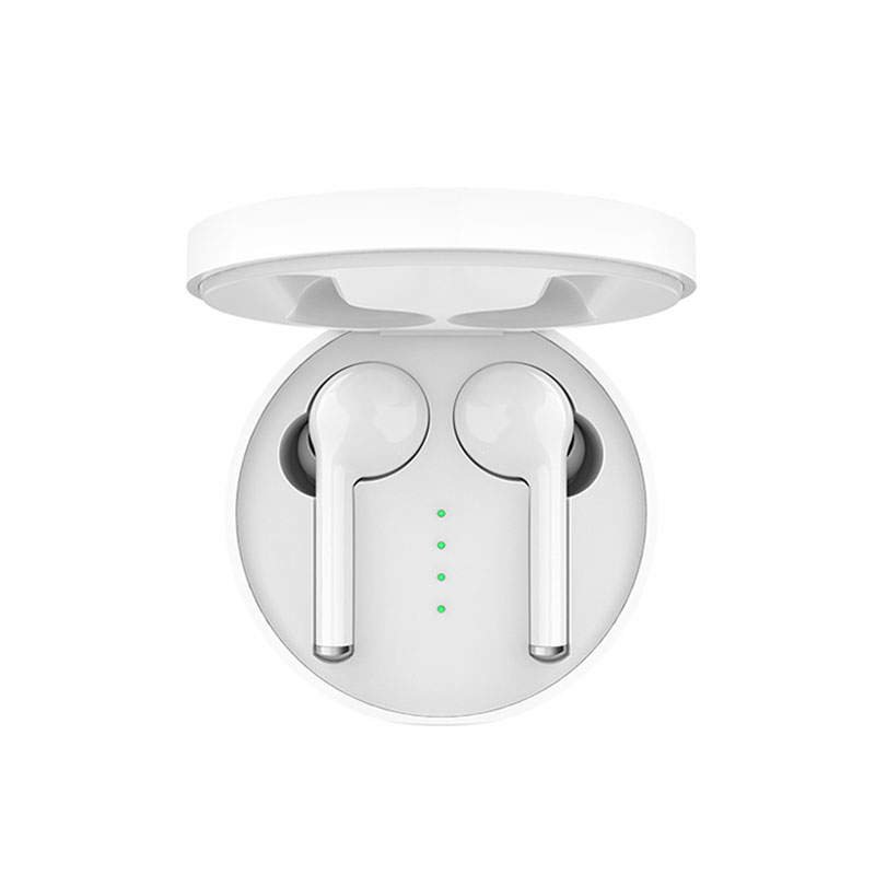 TW40 TWS Touch Control Wireless Bluetooth Earphone Wireless Headset Earbuds for Xiaomi iPhone  white