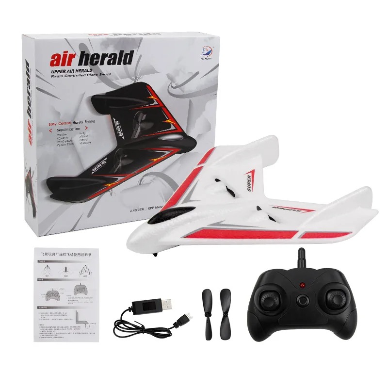FX601 Remote Control Glider USB Rechargeable Foam Remote Control Airplane Model