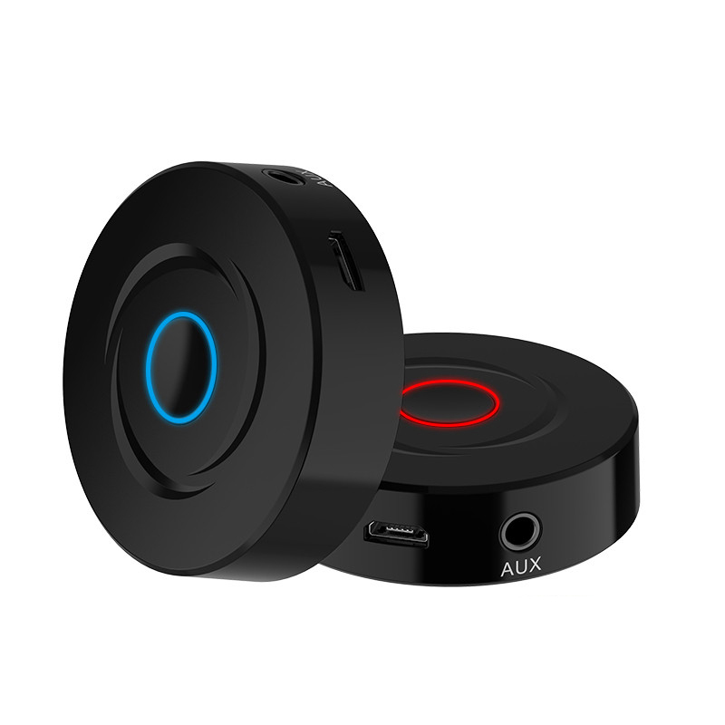 Bluetooth 5.0 Receiver Transmitter 2 In 1 RCA 3.5mm AUX Jack Stereo Music Audio Wireless Adapter black