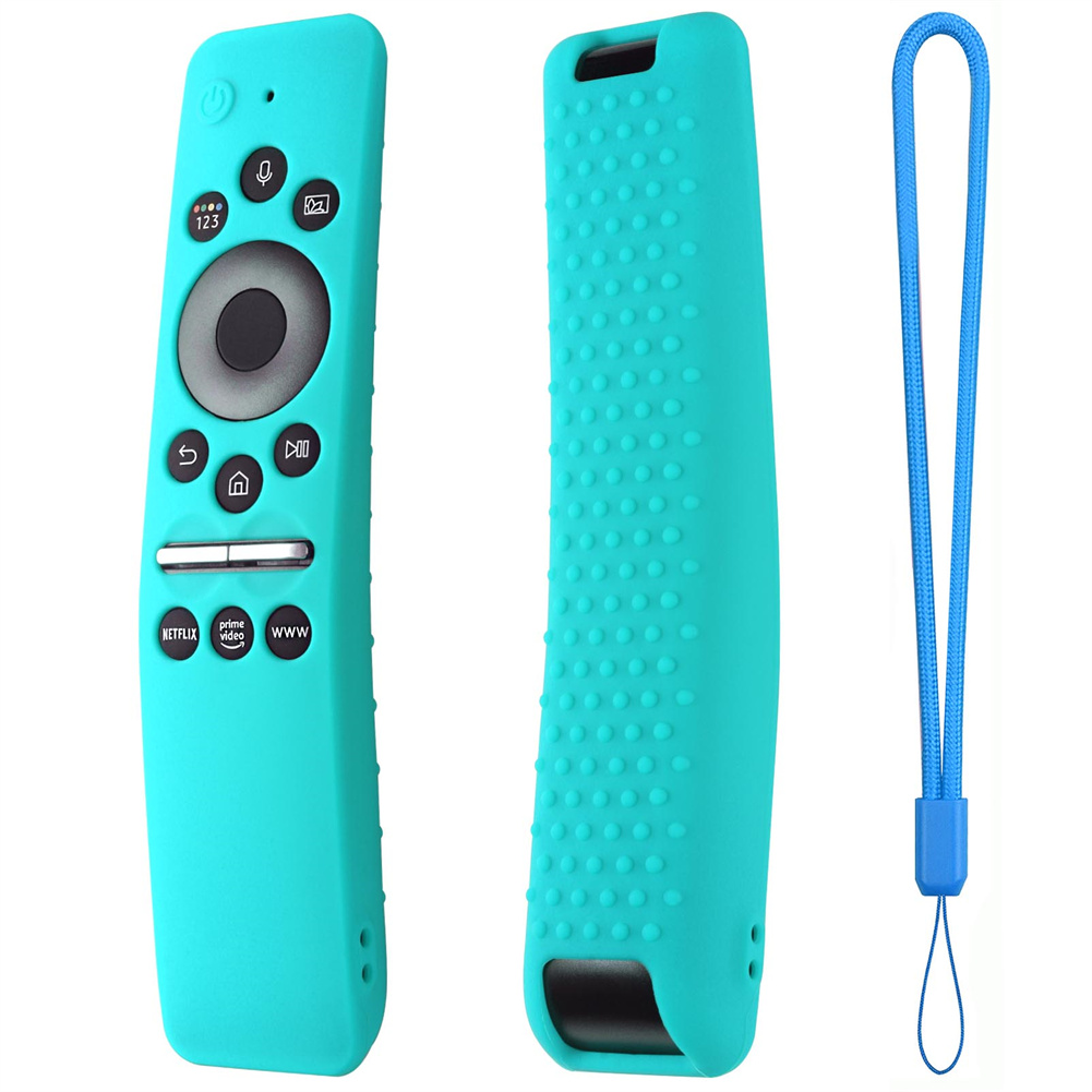 Smart Tv Remote Control Case Cover Compatible For Samsung Bn59-01310a / 01312 /01312a Tm1950a Tm1950c Rmcspt1cp1 Mint Green