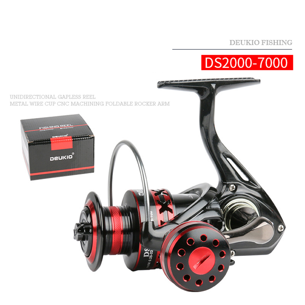Spinning Fishing Reel Metal Front Drag Handle Spool Saltwater Fishing Accessories DS4000