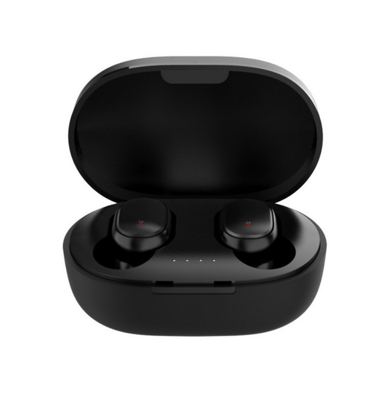 A6s Bluetooth-compatible Earphones Wireless  Earbuds For Xiaomi Redmi, Noise Cancelling Headsets With Microphone, Handsfree Headphones black