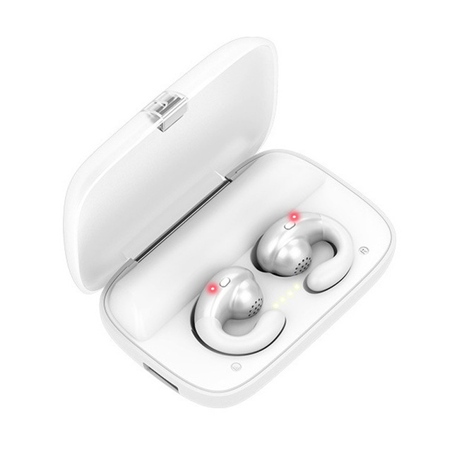 TWS Mini Bluetooth earphones Business Earpieces waterproof IPX7 sports earbuds For xiaomi huawei iphone wireless Headphones white
