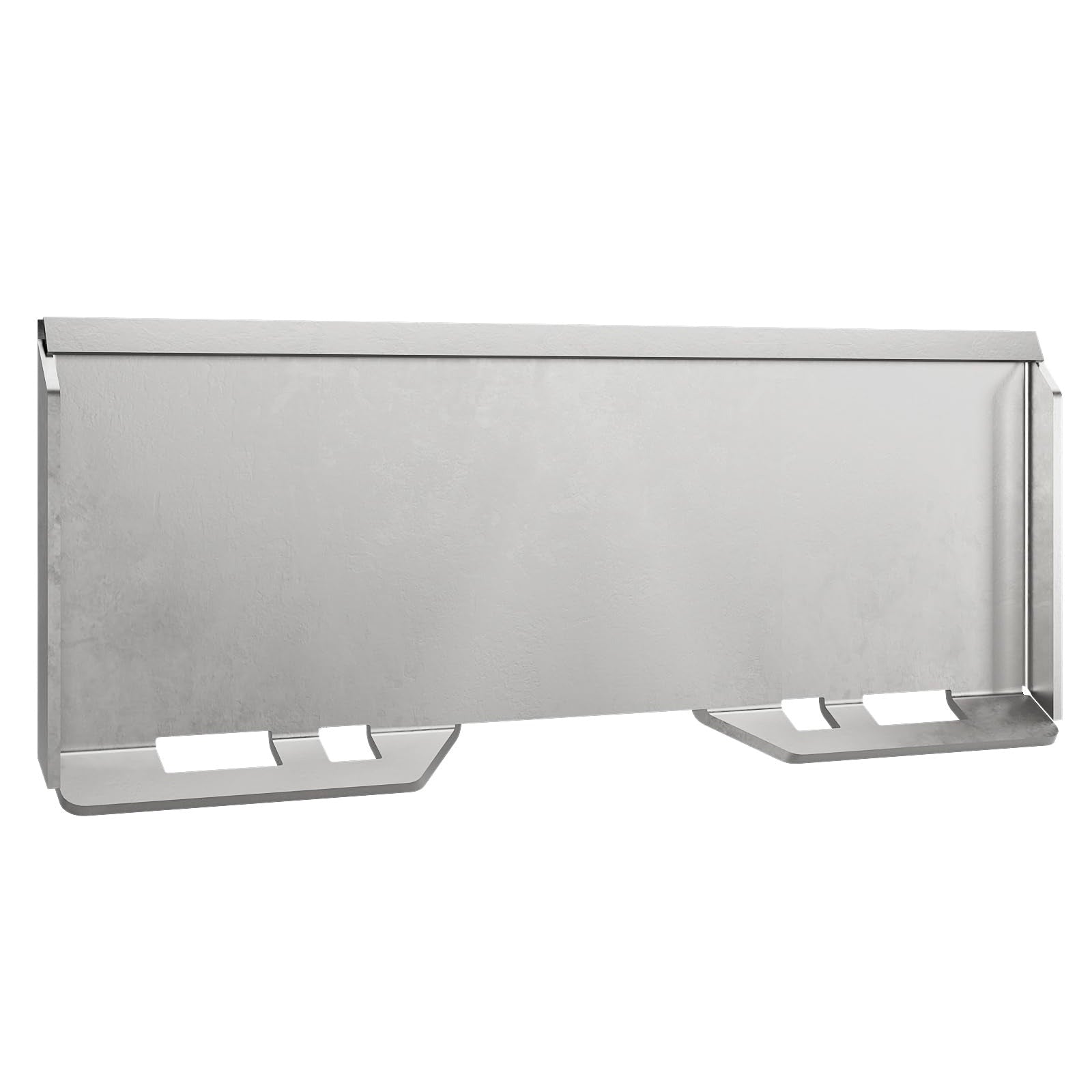 US GARVEE 5/16 inch Skid Steer Mount Plate Easy to Install Steel Quick Tach Attachment Loader Plate Steel Grey