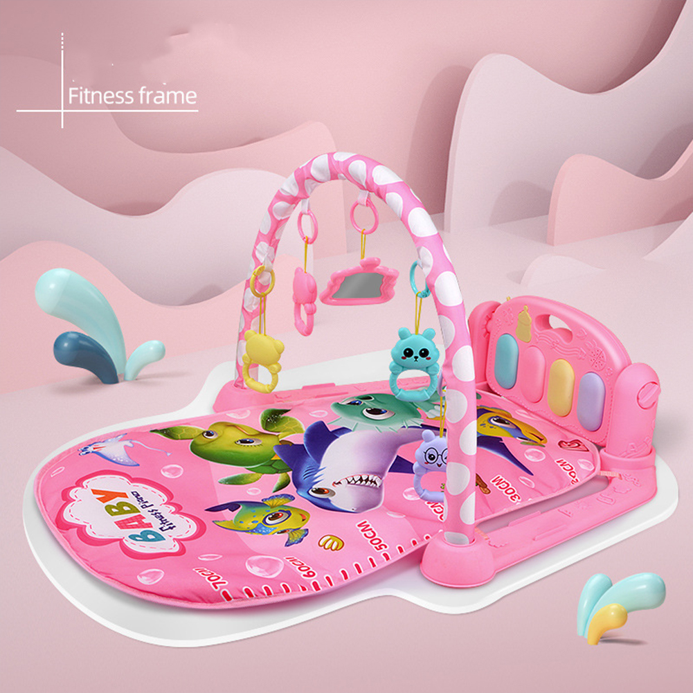 Wholesale Children Pedal Piano Toys Piano Fitness Rack Puzzle Music