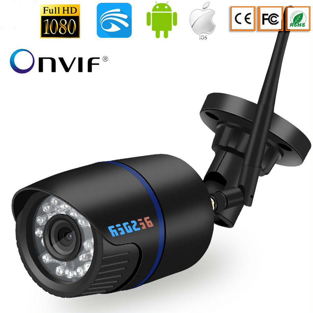 1080p IP Camera Wireless Outdoor Security Camera Waterproof 20m Night Vision Motion Detect 960P (3.6mm)