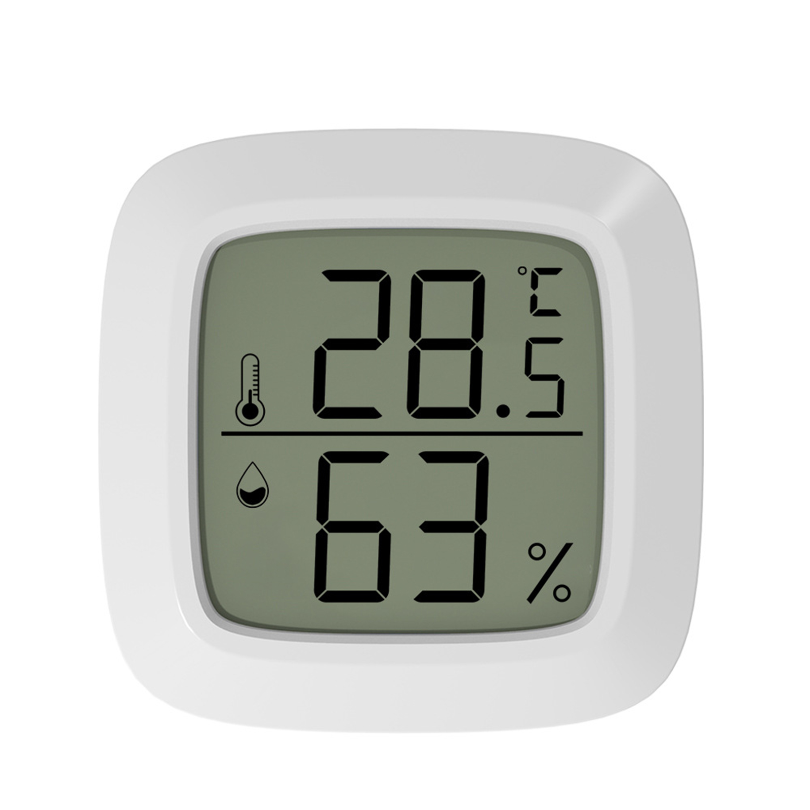 Mini Reptile Temperature Humidity Meter ± 1 ℃ ± 5% High-Accuracy Digial Display Battery Powered Thermometer Hygrometer