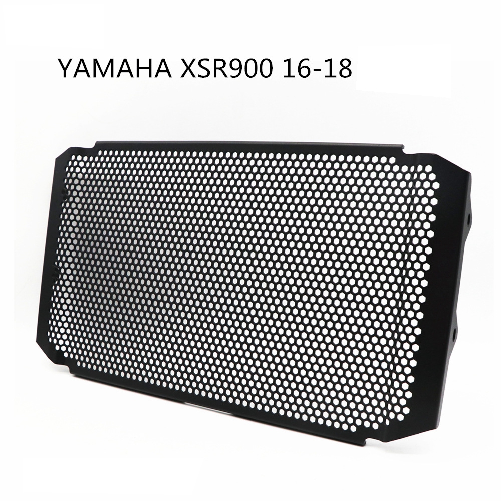 Aluminum Motorcycle Radiator Guard Grille Protection Water Tank Guard For YAMAHA XSR900 16-18 MT-09 17-19 black