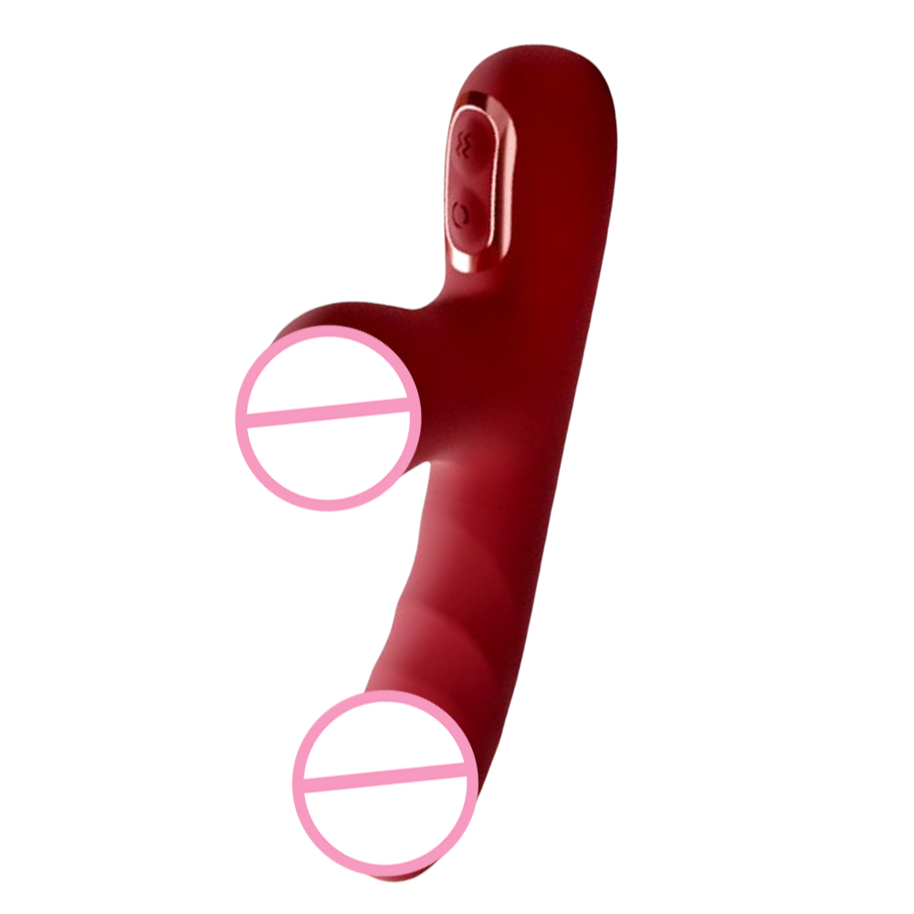 Wholesale Women Vibrator Clit Sucking Vibrator 10 Vibration Modes Mini G  Spot Dildo Massage Stick Masturbation Device Red From China