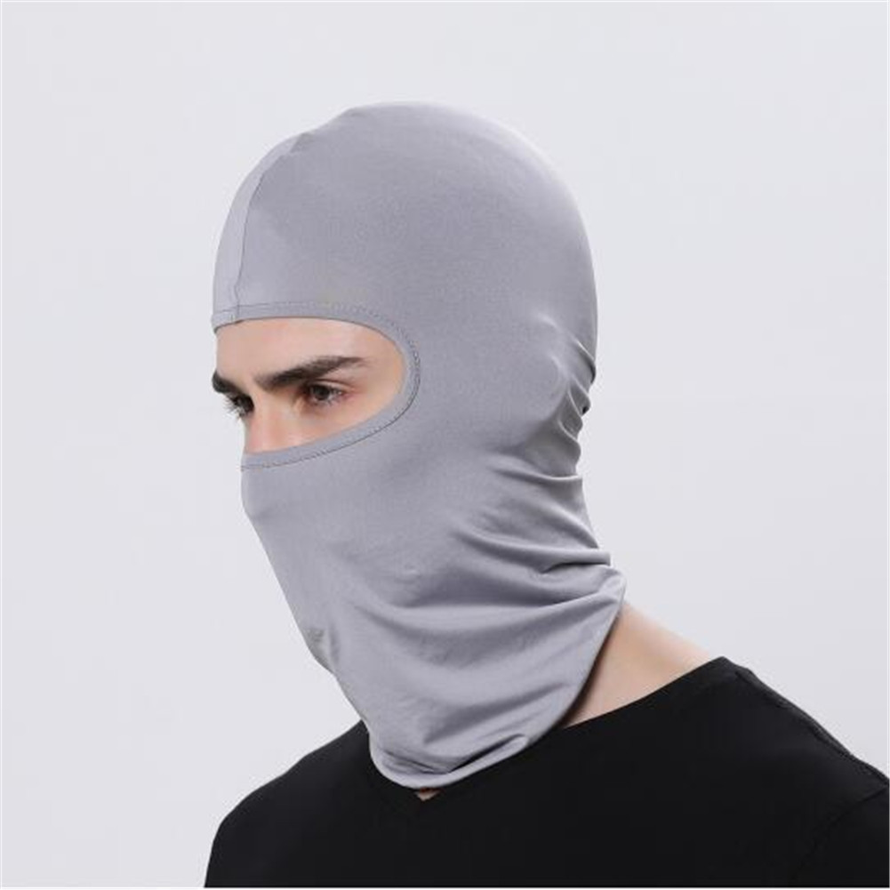 Wholesale Outdoor Ski Motorcycle Cycling Balaclava Full Face Mask Neck Cover Ultra Thin Light 2670