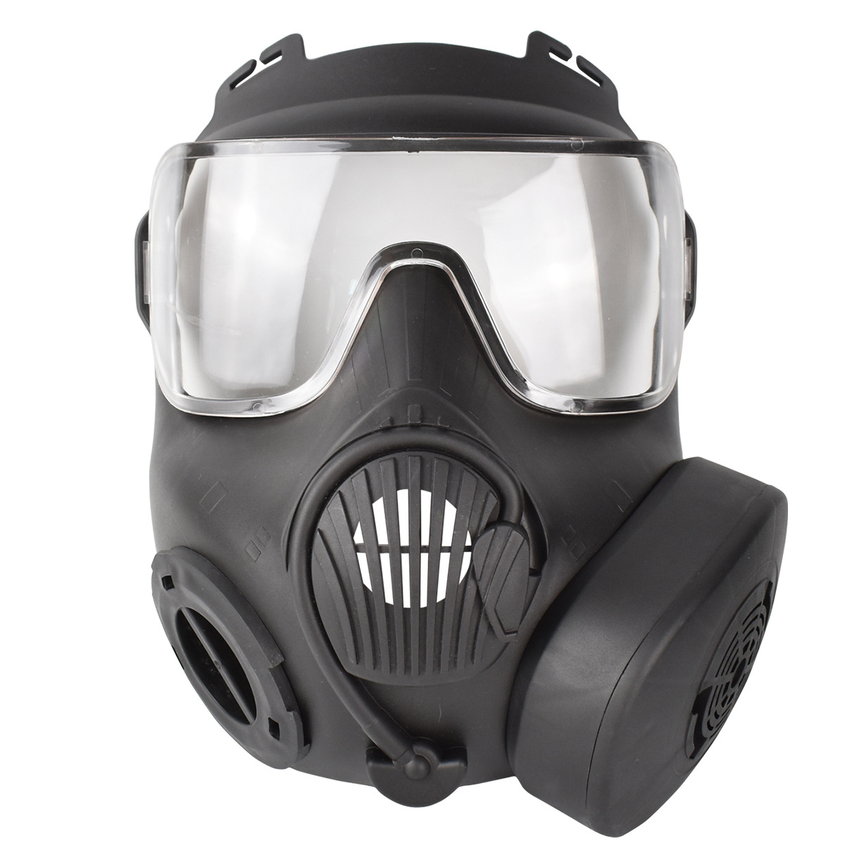 Wholesale Tactical Protective Mask M50 Single Fan Full Face Safety Gas ...